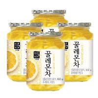 NOKCHAWON-HONEY LEMON TEA- combo 4 hũ trà chanh mật ong 550g/hũ