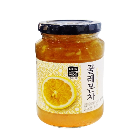 [EC]-NOKCHAWON-HONEY LEMON TEA- Trà chanh mật ong 550g/hũ