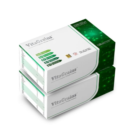 [Zopost-VitaGrains]- Combo 2 hộp ngũ cốc đã qua chế biến dạng bột (20 gói/hộp, 25g/gói)
