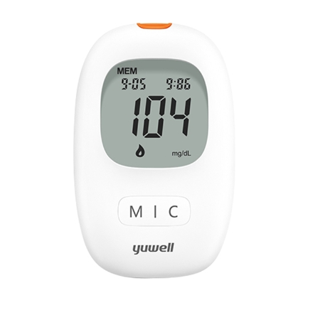 [Normal + Member] YUWELL - Máy đo huyết áp bắp tay điện tử YE660E + Máy đo đường huyết 710 ( bao gồm 10 que + 10 kim)