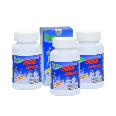 [Đại tiệc - 60P] NATURE GIFT - Combo 3 hộp TPBVSK Shark Cartilage ( 100 viên/ hộp) (sụn cá mập)