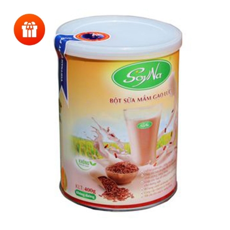 [New] SoyNa: Bộ 2 lon sữa chay 800gr + 1 lon sữa mầm gạo lức 400gr + 1 lon sữa chay 400gr + 2 ly pha sữa