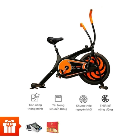 [Brand]AIR BIKE - Xe đạp tập thể dục MK305 + Máy Đo Huyết Áp Tự Động BLS-2009A