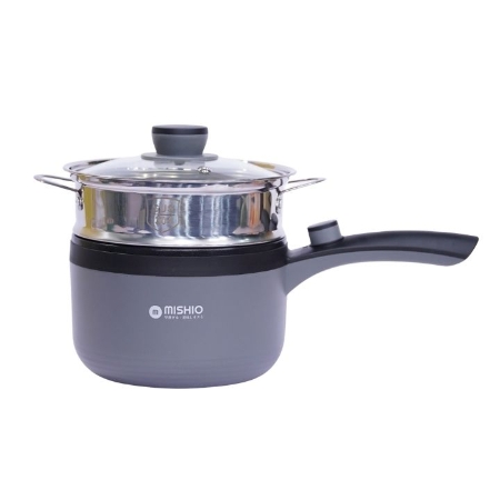 [60PH] MISHIO - Ca nấu đa năng Mishio MK321 Tặng Bộ dao 6 món
