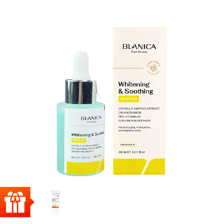 [WA]Serum dưỡng trắng BLANICA 30g + Tẩy tế bào chết BLANICA 120g