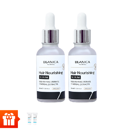 [WA]Combo 02 Serum dưỡng tóc BLANICA 30g + 02 Sữa rửa mặt BLANICA 120g