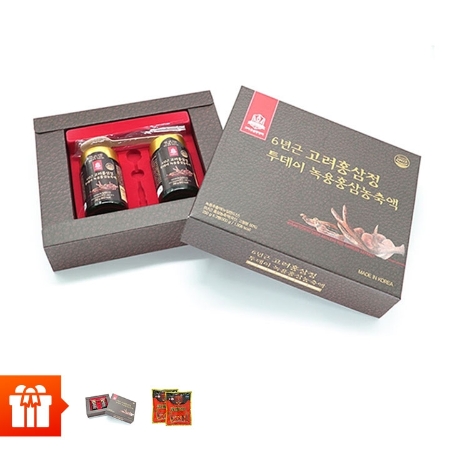 [MEGA+6th]Combo 3 hũ cao GORYO TPBS chiết xuất hồng sâm 6 năm tuổi nhung hươu (250gr/hũ) +  1 hũ cùng loại+ tặng 2 gói kẹo sâm 200g/ gói