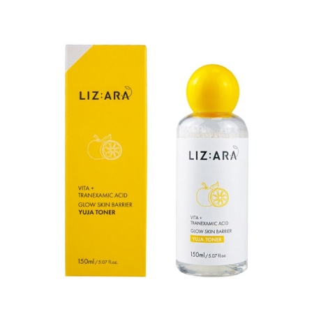 [TIKTOK] LIZARA Glow Skin Barrier Tone Làm Sáng Da (150ml)