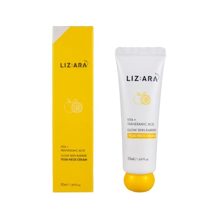 [TIKTOK] LIZARA GLOW SKIN BARRIER  YUJA NECK CREAM - Kem Làm Sáng Da Cổ (50ml) 
