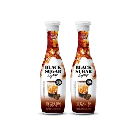 [EC]-[SALES]-NOKCHAWON-BLACK SUGAR SYRUP- Combo 2 chai Siro đường đen 600g/chai