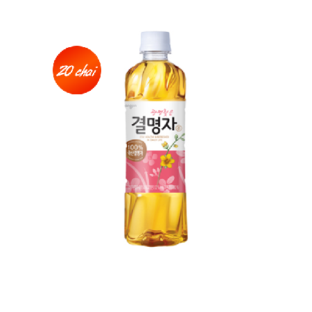 Thùng 20 chai Trà senna Woongjin ( Ko đường) (500ml/ Chai)
