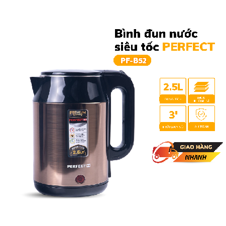 [WEB/APP] PERFECT - Ấm đun nước siêu tốc hiệu PF-B52