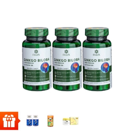 [Dropship] Combo 3 hộp Ginkgo Biloba Magnesium Vitamin B6 (60v/hộp) + 2 hộp sụn cá mập Shark Cartilage Costar (30v/hộp) + 1 Sữa Ong Chúa Royal Jelly Costar (100v/hộp) + 1 kem dưỡng da nhau thai cừu Costar (100g)