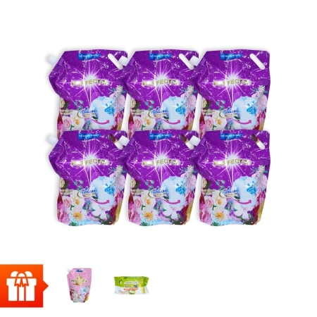 [Dropship]PF_ Combo 5 Túi Nước Giặt PERFECT (2200ml/túi) + 1 Túi Nước Xả PERFECT (1150ml /túi) + 2 Gói Khăn Lau Đa Năng (650g/gói)