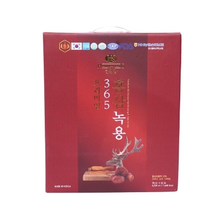 [ZP] ATP_Combo 60 gói TPBS Nước Chiết Xuất Hồng Sâm Nhung Hươu Linh Chi (Premium 365 Korean Red Ginseng & Deer Antler (70ml/gói) + 10 gói cùng loại