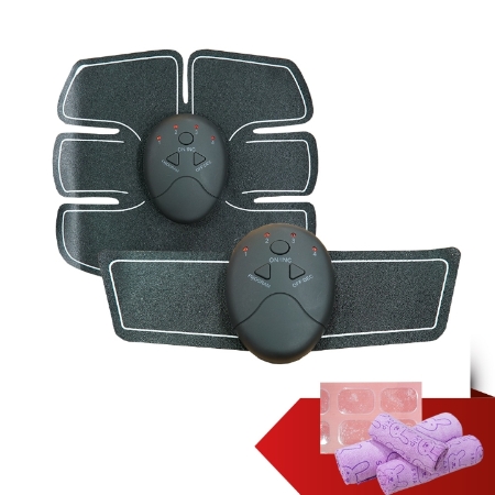 Beauty Body - CRF Máy Massage xung điện hỗ trợ tạo cơ 6 múi + Bộ 3 khăn + Bộ gel thay thế