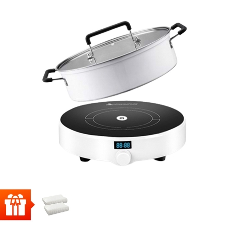 [Edit - KGV]MISHIO-Bếp điện từ đơn Mishio MK218 + Nồi nấu lẩu 26cm 