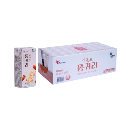 [PGM Dropship]Sữa Hạnh Nhân Yến Mạch Nguyên Cám (190ml/hộp, 24 hộp/thùng)