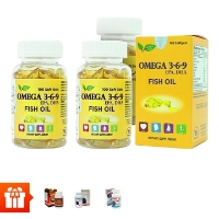 Nature Gift - Combo 4 hộp  Omega 369+1 hộp Wellness Nutrition + 1 hộp Green Living  tuần hoàn não + 1 hộp  Canxi Green Living