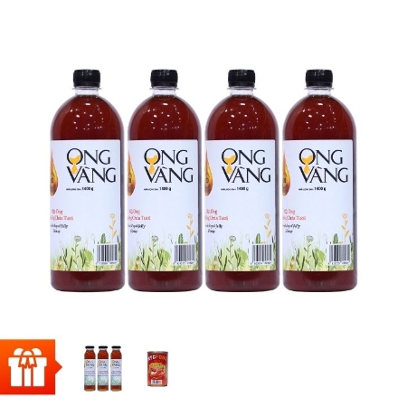 [ZP.BFD]Ong Vàng_Combo 4 Chai Mật Ong Sữa Ong Chúa Tươi 670g + 3 Chai Mật Ong Hoa Rừng Tây Bắc 450gr + 1 Lon Cá Sardine Sốt Cà 155g-85g