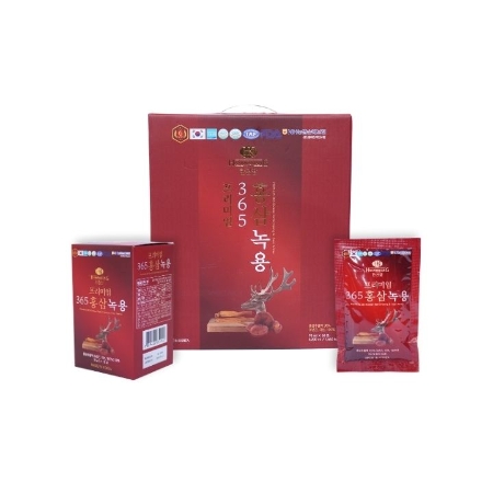 [ZP BFD] ATP_Combo 180 gói  Thực Phẩm Bổ Sung Premium 365 Korean red Ginseng & Deer Antler 70ml/gói