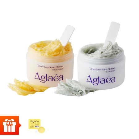 [BFD_Edit] AGLAÉA - Combo 2 Hũ Sáp Tẩy Trang Hương Chanh và Hương Bạc Hà (100g/hũ) + 1 Hộp Sáp Tẩy Trang Hương Chanh (7 tép * 2.5g/hộp)