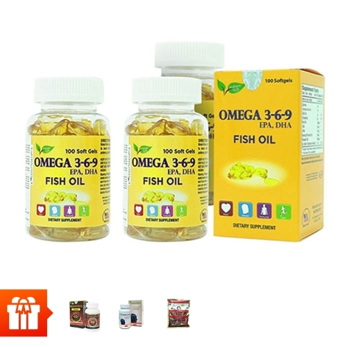 [New MB, MB-60P]- Combo 4 hộp TPBVSK Omega 369(100 viên/ hộp)+1 hộp TPBVSK Wellness Nutrition (30 viên)+ 1 hộp TPBVSK Green Living - hỗ trợ tăng cường tuần hoàn não (60 viên/ hộp) + 1 gói kẹo sâm