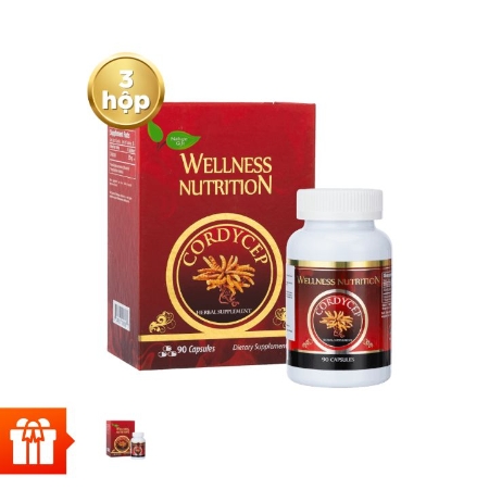 [CR24 RS] NATURE GIFT - Combo 3 Hộp TPBVSK Wellness Nutrition (90 viên/ hộp) + 1 hộp cùng loại