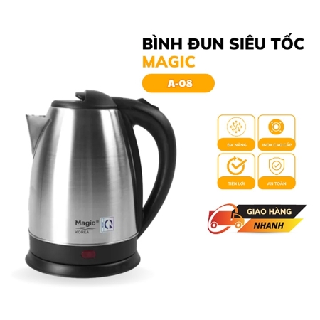 [TMDT-T10%]MAGIC - Bình đun siêu tốc A-08