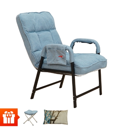 [PGM]HAHOO -  Ghế sofa lười + 1 đôn ghế + 1 gối (30x50cm)