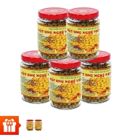  Xuân Nguyên - Combo 5 hũ viên mật ong nghệ vàng (100g/ hộp)