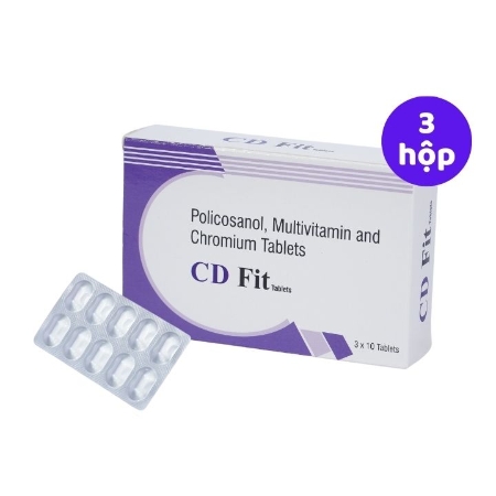 [PGM] Combo 3 hộp CD FIT (30 viên /Hộp)