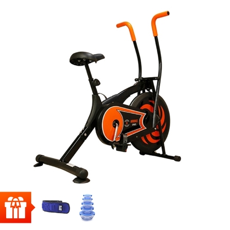 [60P]AIR BIKE - Xe đạp tập thể dục MK305 + Đai massage X5 + Bộ 5 thố thủy tinh