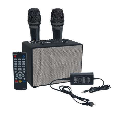 MISHIO - Loa gỗ xách di động Mishio MK-X120 (tặng kèm Micro)