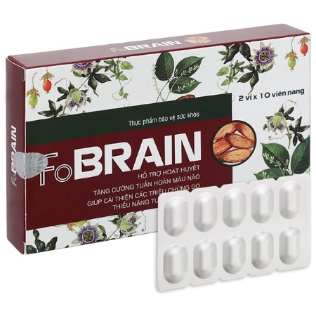 [EC]-Combo 2 hộp hoạt huyết dưỡng não FOBRAIN (20 viên)