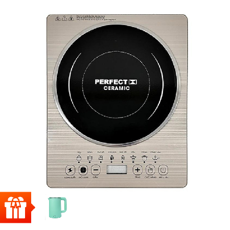 [RS 60P VÀNG] PERFECT - Bếp điện từ đơn hiệu PF-EC66+ Bình đun PF B9