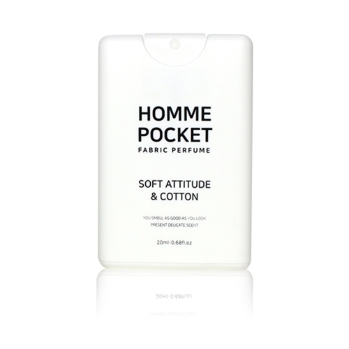 Celluver -Nước Hoa Vải Bỏ Túi Homme Pocket Soft Attitude & Cotton 20ml 