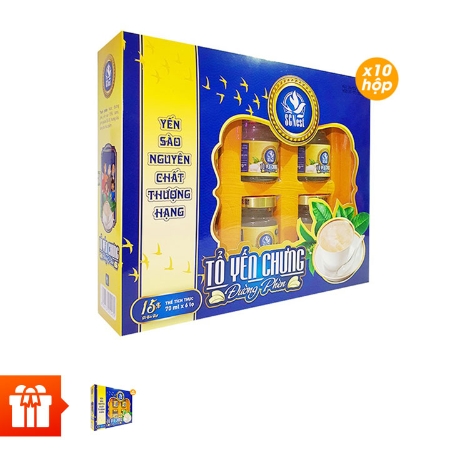 [BFD]_10 Hộp Tổ Yến Chưng Đường Phèn SCNEST 15% + 4 Hộp Tổ Yến Chưng Đường Phèn SCNEST 15%
