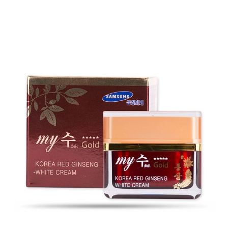My Gold - Kem hồng sâm dưỡng trắng da Red Ginseng White Cream 50ml