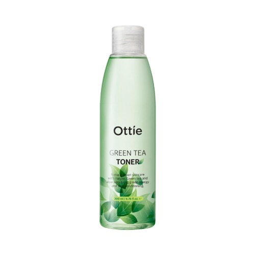 Ottie - Nước hoa hồng làm mịn da chiết xuất trà xanh Ottie Green Tea Toner