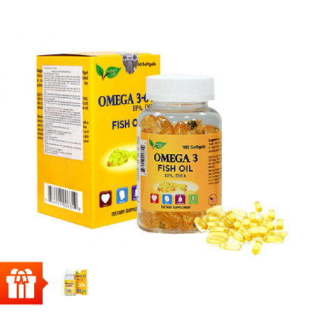 [Ndeal 60p] Combo 4 hộp TPBVSK Omega 369(100 viên/ hộp )