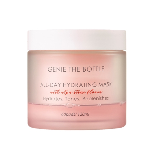 Genie the Bottle - Mặt nạ dưỡng ẩm dạng miếng  All Day Hydrating Mask 60pads/120ml