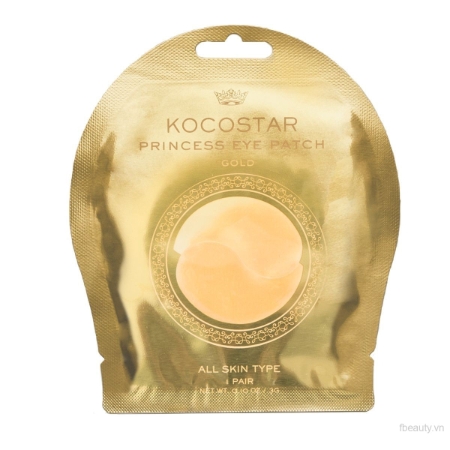 Kocostar - Combo 5 Mặt nạ mắt dưỡng trắng & hạn chế nếp nhăn Princess Eye Patch 3g/1pair