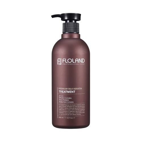 Floland - Dầu xả nuôi dưỡng tóc Floland Premium Silk Keratin Treatment 530ml