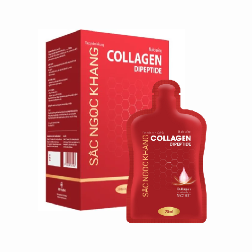 [W,A] TPBS Nước Uống Collagen Dipeptide Sắc Ngọc Khang Hộp 5 gói x 20ml