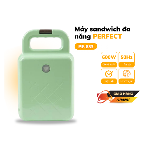  Máy nướng bánh mì sandwich Perfect PF-833 
