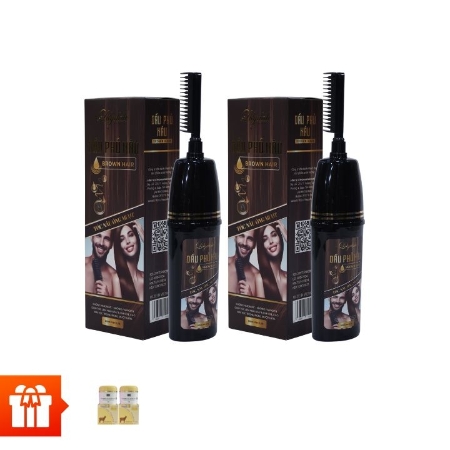[8.3 + 9 năm PS] LILYDALE - 2 chai dầu phủ Bạc (MÀU NÂU) + 2 hộp kem dưỡng da nhau thai cừu Costar Sheep Placenta cream (100g/hộp)