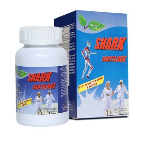 [Crazy 23]60p NATURE GIFT - Combo 4 hộp TPBVSK Shark Cartilage ( 100 viên/ hộp) (sụn cá mập)