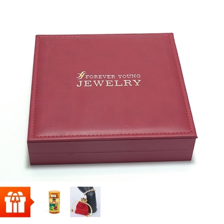 [MTD8%]Forever Young-Combo 1 bộ trang sức ngọc trai mạ vàng (Vòng cổ, vòng tay, nhẫn, đôi bông tai)+1 hộp sữa ong chúa (60v/hộp) + 1 vòng tay ngọc trai tỳ hưu