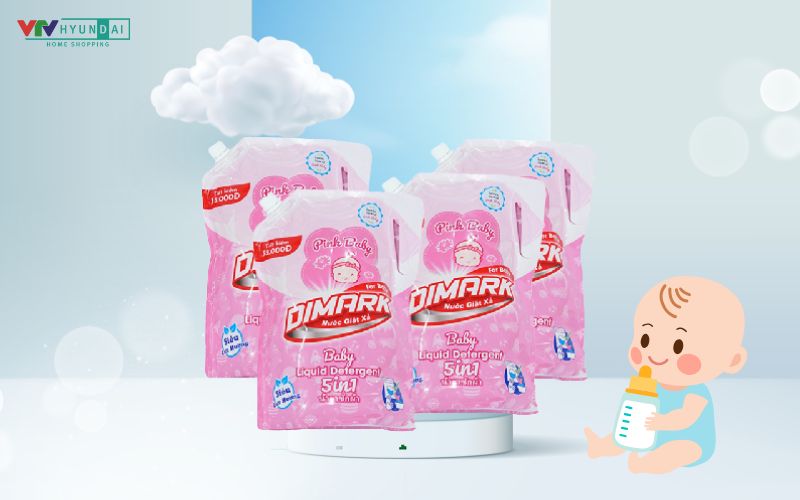 Top 5 loại nước giặt cho làn da nhạy cảm của bé được tin dùng nhất thị trường hiện nay